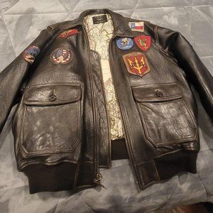 TOP GUN Jacket with patches